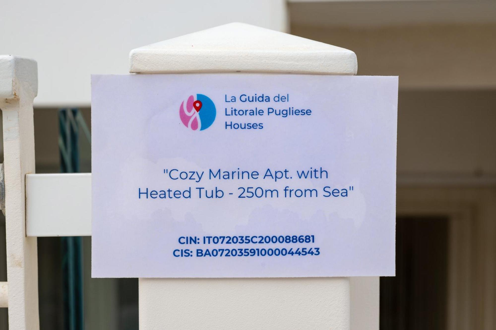 Cozy Marine Apt With Jacuzzi - 250Mt From Sea Polignano a Mare Extérieur photo